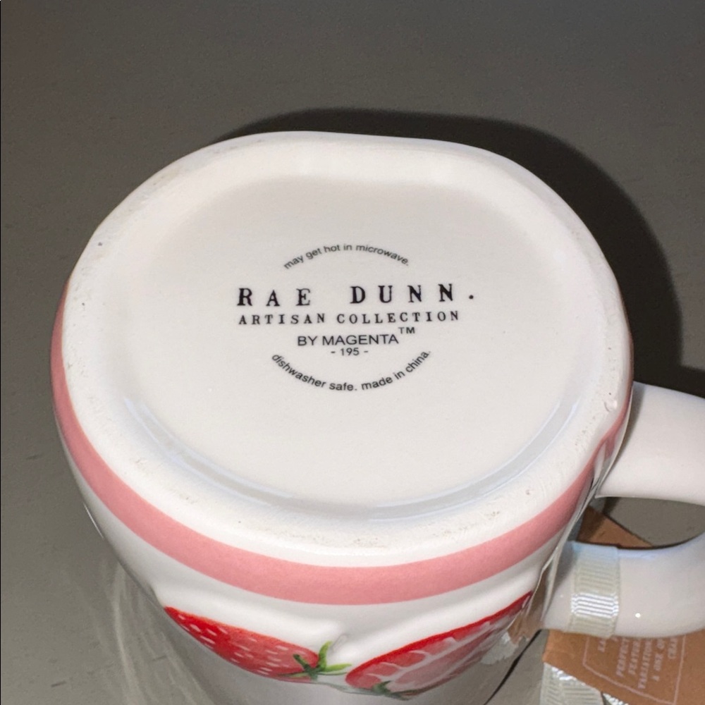 Rar Dunn Love Is So Sweet Mug - Pink and White - Picture 5 of 5